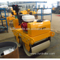 Walk Behind Double Drum Driving Vibratory Road Roller For Asphalt FYL-S600